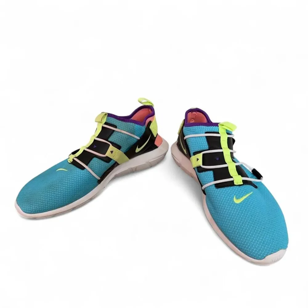 Nike Vortak Lagoon Pulse Volt Glow Running Shoes Men's Size 10.5